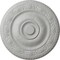 Ekena Millwork Neuveau Ceiling Medallion (Fits Canopies up to 6 3/8"), Hand-Painted Frost, 24 1/4"OD x 2"P CM24NAFRF - alternate 1